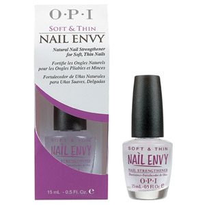 beginning of the week I started using OPI's Nail Envy in Soft and Thin